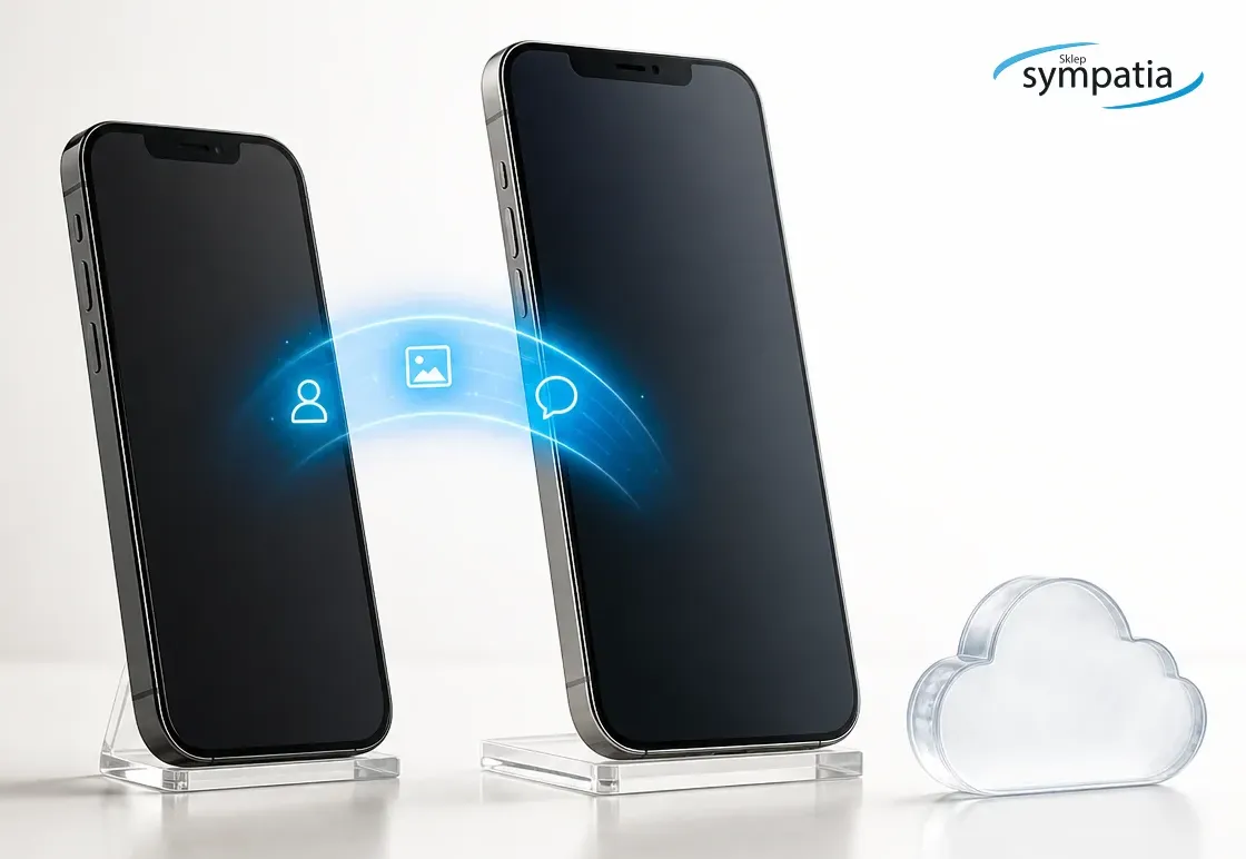 Bezprzewodowe przenoszenie danych ze starego iPhone'a na nowy telefon